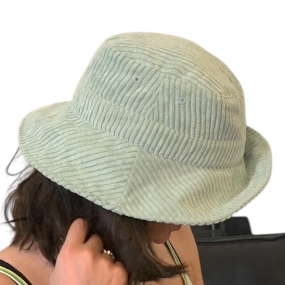 NWOT Wild Fable Corduroy Mint Green Bucket Hat - Picture 3 of 11